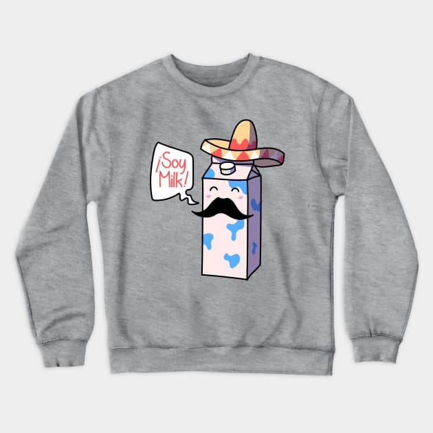 Soy Milk Crewneck Sweatshirt by Thoo